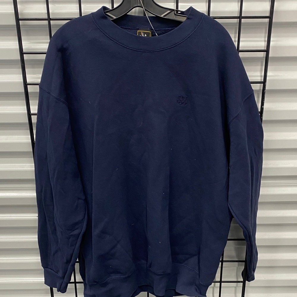 Men's Navy Crewneck Sweatshirt